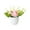 Light Pink, variant on Realistic Potted Silk Rose Bouquet Ready Assembled Indoor Outdoor Wedding Centerpiece Decor