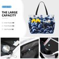 thumbnail image 3 of Gaeub Blueberry Beach Travel Bag, Multi-Pocket Beach Bag, Summer Vacation Bag, Beach Essentials Tote, 3 of 7