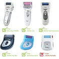 thumbnail image 4 of [Lot de 4] Rouleaux de Remplacement Micro Minéraux Super Gros Compatibles avec Emjoi Micro Pedi pour Enlever les Callosités Extrêmement Rugueuses et Tenaces, 4 of 5