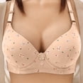 thumbnail image 2 of Babcutegg Solid Color Women' s Wire-Free Bra Comfortable Everyday Underwear for All-Day Support and Breathable Cotton Blend Fabric Size 2XL, 2 of 9