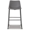 thumbnail image 4 of Signature Design by Ashley Centiar Mid Century Pub Height Bar Stool, Set of 2, Gray, 4 of 6
