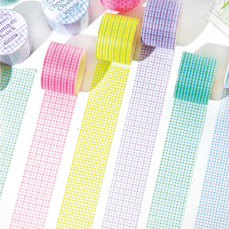 5 Rolls Washi Tape Set, Scrapbook Crafts Floral Decorative Masking Tape for Journaling Planner Card Making Album Art Teacher Classroom Supplies
