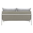 thumbnail image 3 of Frais Loveseat Gray Sofa, Modern Style, Seats up to 2, Aluminum, Outdoor Living, 3 of 5