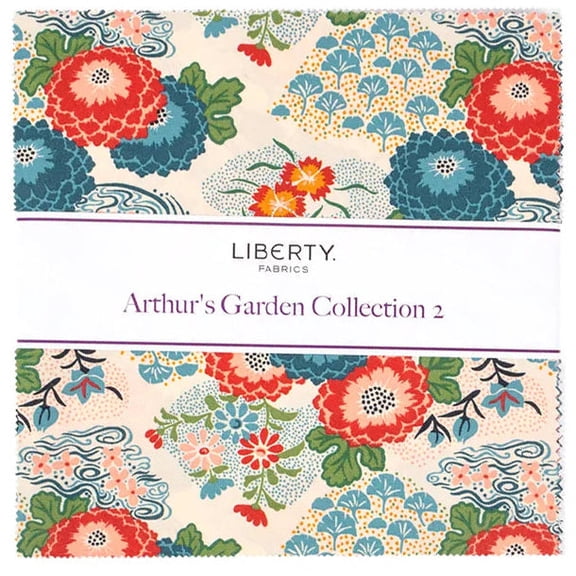 Riley Blake - Liberty: Arthur's Garden Collection 2 - 10" Stacker 42 pcs