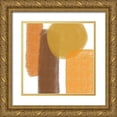 thumbnail image 1 of Seay, Anne 15x15 Gold Ornate Wood Framed with Double Matting Museum Art Print Titled - Mod Earth II, 1 of 4