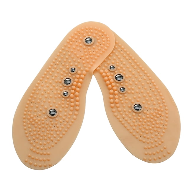 Plantillas De Masaje Magnéticas, Cómodas Almohadillas De Plástico Para Pies Con Terapia De Acupresión Para La Circulación Sanguínea Y Alivio De La Fatiga, Tamaño Ajustable