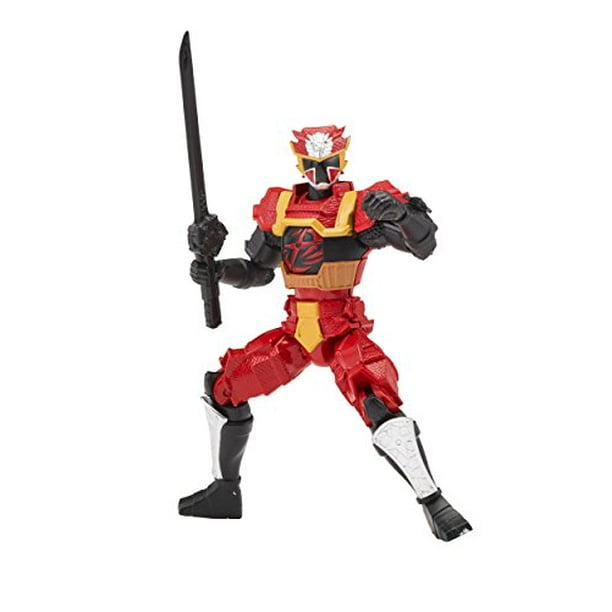 Power Rangers Super Ninja Steel Action Hero Figure Lion Fire