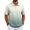 Beige, variant on KLHDSF Men's Polo Shirts Short Sleeve Gradient Color Gym Workout Golf T-Shirt Casual Fashion V Neck Button Down Tops 2026 Beige L