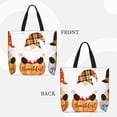 thumbnail image 2 of Fotbe Autumn Gnomes Bolsa Tote con Estampado para Mujer, Bolsos con Cremallera, Bolsa de Hombro Casual de Gran Capacidad con Bolsillos Internos, 2 of 7