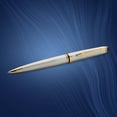 thumbnail image 5 of Waterman Expert Ballpoint Pen | Stainless Steel with 23k Gold Trim | Medium Tip | Blue Ink | Gift Box, 5 of 7
