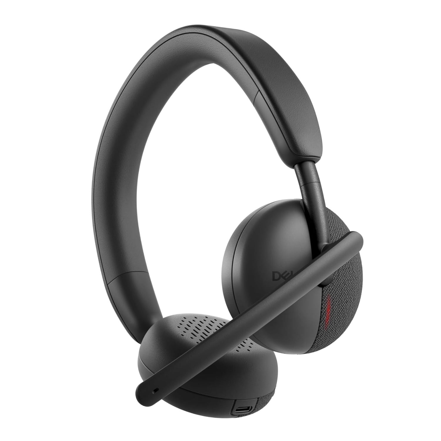 Dell WL3024 Wireless Headset with AI-Based Noise Cancellation Mic and Leatherette Headband (Black) thumbnail 12