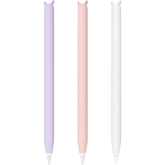 3 Pack Soft Sleeve Apple Pencil Case for Apple Pencil 1st Generation