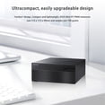 thumbnail image 4 of ASUS ExpertCenter PN40 Business Mini PC Desktop, Intel 4-Core Processor, Intel UHD Graphics, 12GB RAM, 64GB eMMC + 512GB SSD, Wi-Fi, Windows 11 Pro, Black, 4 of 5
