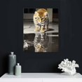thumbnail image 4 of Nawypu wall art for office motivational posters Small Cat Pictures Big Canvas Painting Mindset is Everything Print Poster Artwork Wooden Home Decor for Living Room Bedroom Office, 4 of 4