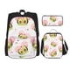 thumbnail image 1 of Disketp Avocado Lovers Mochila Estampada de Gran Capacidad con Lonchera y Estuche, Set de 3 Piezas para Estudiantes, 1 of 7