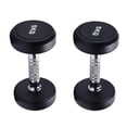 thumbnail image 4 of Colaxi Round Dumbbell Nonslip Full Body Workout for Training Exercise Weightlifting 5kg, 4 of 8
