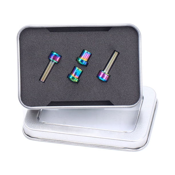 Greeniant Tornillos para vástago de bicicleta, tuercas, componentes de fijación, accesorios para ciclismo, pernos para marco, sujetadores para Ciclismo Vistoso