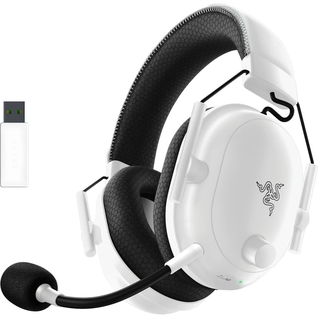 Auriculares inalámbricos para juegos Razer BlackShark V2 Pro Edición 2023 - Blanco (Renovados)