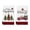 BlackRed, variant on Sm:)e Black Red Buffalo Plaid Truck Christmas Trees Kitchen Dish Towels 18 x 26 Inch Set of 2