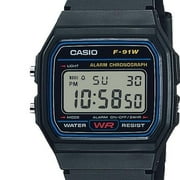Casio Mens Classic Resin Strap Sport Wristwatch F91W-1