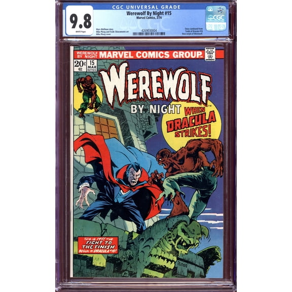 Werewolf By Night #15 - CGC 9.8 Comic Book