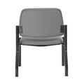 thumbnail image 6 of Boss Office Products Vinyl Waiting Room Armless 400 lb Capacity Reception Chair, Gray, 6 of 8