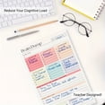 thumbnail image 5 of Brain Dump Notepad,Undated Daily Planner Notebook - ADHD Time Blocking Pad for Nurses, Bar Exam Study, Van Life Organization 1PCS 8.5" x 6.5", 5 of 9