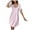 Pink, variant on Nightgowns for Women Satin Chemise Nightie Slips Sleep Plus Size Dresses for Women,Pink,M