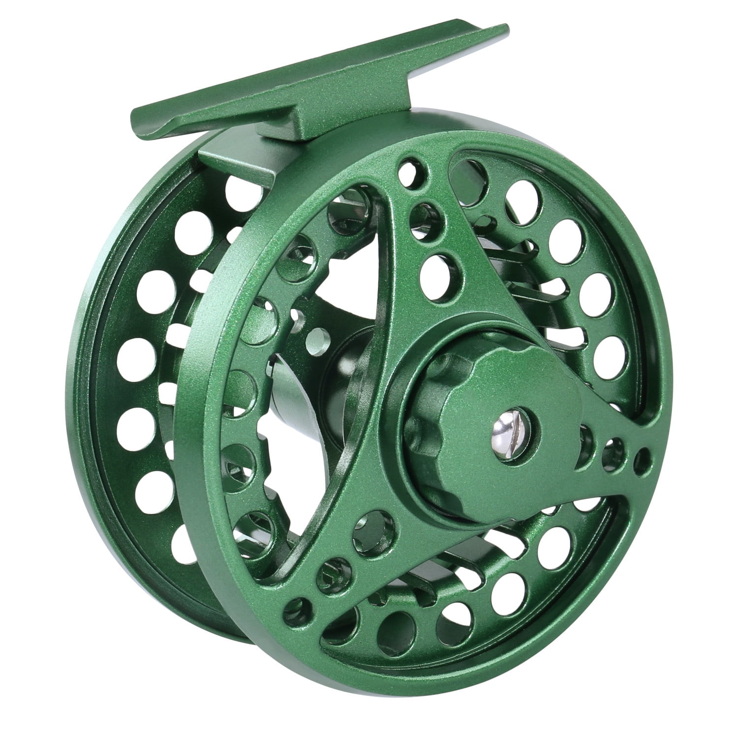 2-1/4 in CNC Machined Aluminum Fly Fishing Reel-4BB,2:1 Multiplier Ice  Fishing