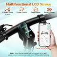 thumbnail image 6 of Electric Scooter for Adults – 8.5"/10"/12" Tires,Peak 500W-700W Motor, 15-30 Miles Range, Up to 20 MPH – Foldable Commuter Scooter for Men & Women, 6 of 8