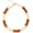 brown, variant on Chunky Beaded Necklace for Women Boho Resin Beaded Choker Necklace Adjustable Surfer Beach Strand Necklaces Gold Handmade Acrylic Beads Jewelry Gift for Women