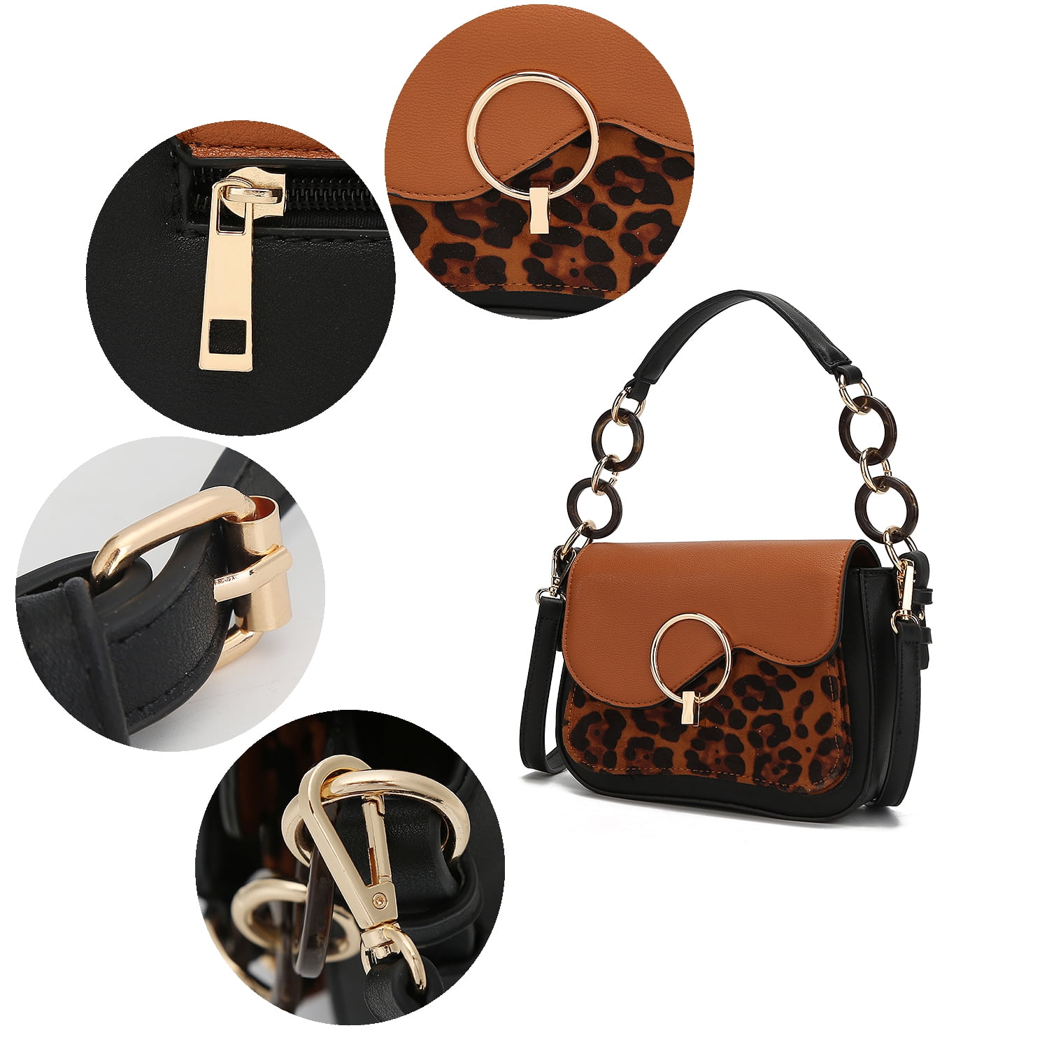 MKF Collection Serena Vegan Leather Women's Shoulder Bag