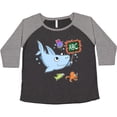 thumbnail image 3 of Inktastic Teacher Shark with School of Fish Women's Plus Size T-Shirt, 3 of 5