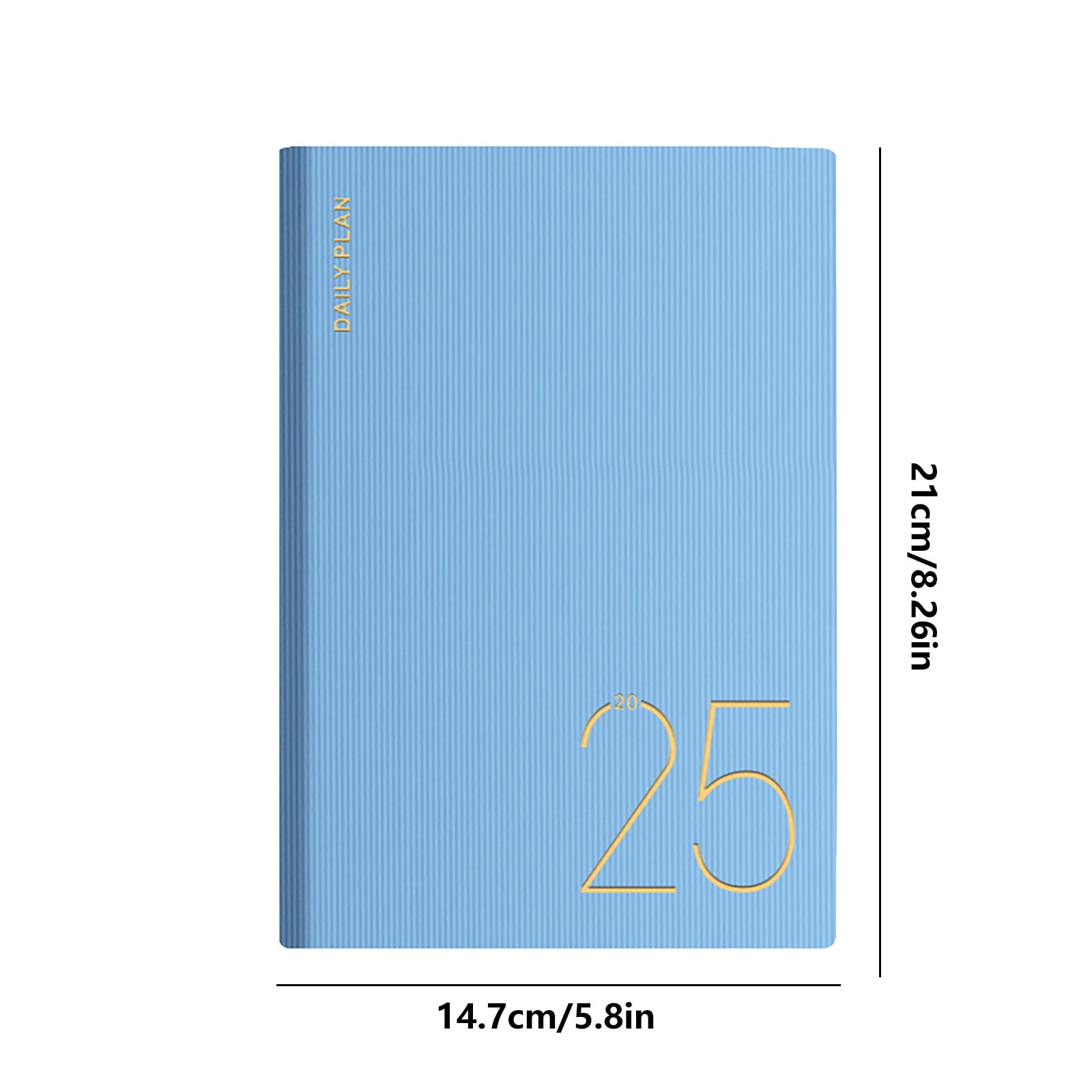 Weekly Planner Notebook Hardcover Calendar Planner With Monthly Tab 80Gsm Thick Paper Daily Planner 365-Day Office Plan