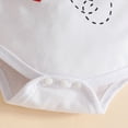 thumbnail image 6 of Baby Girl Clothes Outfit Newborn Going Home Outfit little love bug Print Ruffle Romper and Short Pants Clothing Sets for Summer 0 3 6 9 12 18 Months Newborn Infant Baby Girls, 6 of 7