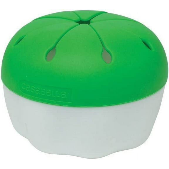 Casabella Garlic Keeper, Green/White