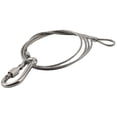thumbnail image 4 of 3Pcs Wire Rope Security Cable Lock Steel Cable With Eyelets Security M X 2 Mm, 4 of 10