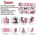 thumbnail image 5 of MYFLOCY Halloween Glass Window Stickers Pink Castle Home Decorations, 5 of 6
