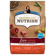 Rachael Ray Nutrish Zero Grain Beef, Potato & Bison Recipe, Dry Dog Food, 23 lb Bag (Packaging May Vary)