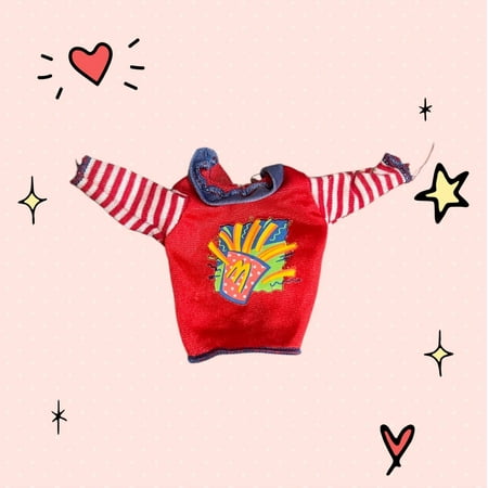 Lol Surprise doll OMG Bartz Doll Clothing Tee Top Blouse Shirt