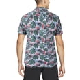 thumbnail image 2 of Hat and Beyond Men's Premium Hawaiian Flower Pattern Printed Button Shirt, 2 of 7