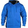 thumbnail image 2 of rawlings  youth brushed performance fleece hoodie, large, royal, 2 of 3