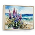 thumbnail image 2 of Designart "Seashore Blue Bonnets II" Blue Bonnets Floater Framed Wall Decor, 2 of 5