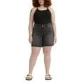 thumbnail image 2 of Levi's 501 Women's Mid Rise '90S Denim Shorts Zwart / Black Plus Size 16W, 2 of 5
