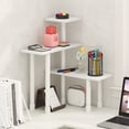 thumbnail image 3 of Furinno TURN-N-TUBE 3-Tier AdJUSTable Countertop Corner Organizer White, 3 of 5