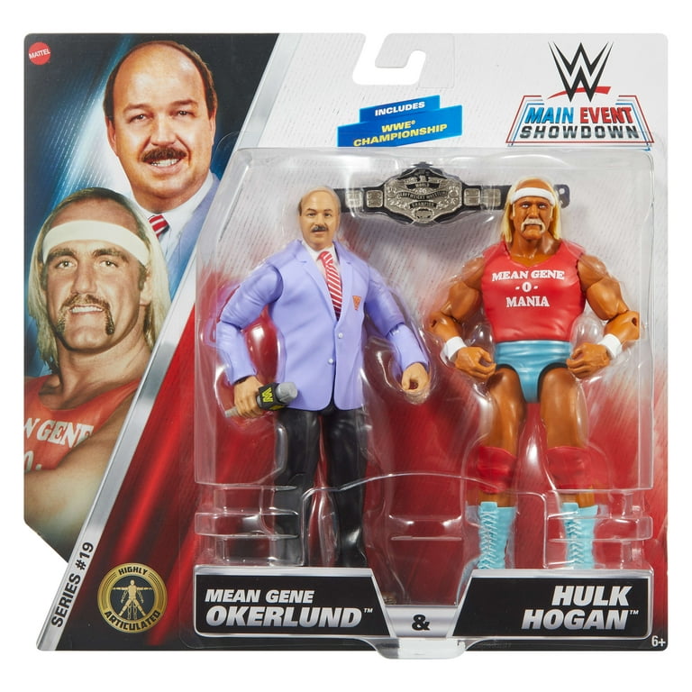 WWE, Action Figure, Hulk Hogan & Mean Gene 6