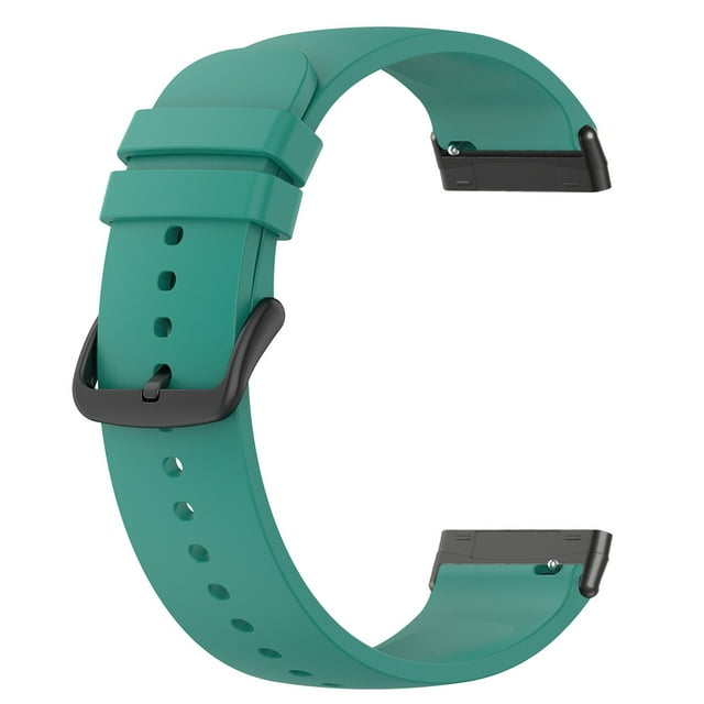 Silicone Strap For Fitbit Versa 4 3 2 1 Versa Lite Band SmartWatch Bracelet For Fitbit Sense/Sense 2 Correa Watchband Pin Buckle PineGrB For Fibit Sense