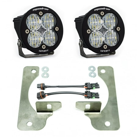 Baja Designs 2018 Jeep Wrangler JL Rubicon Squadron R Sport Fog Pocket Kit