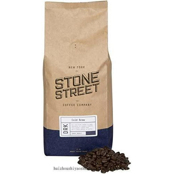 Stone Street Cold Brew Coffee, Strong & Smooth Blend, Low Acid, 100