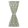 thumbnail image 3 of VHC Brands Dorset, Farmhouse Door Panel Curtain, Floral, Green, 72x40, 3 of 3